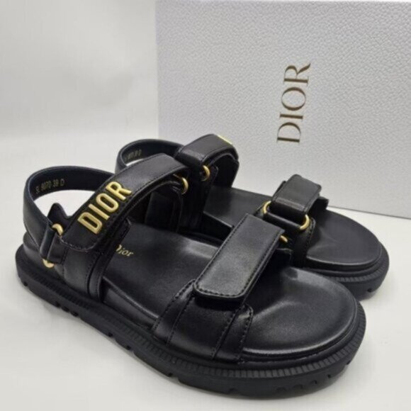 Dior Classic Black Sandals – Women's 39 EU - Picture 1 of 6